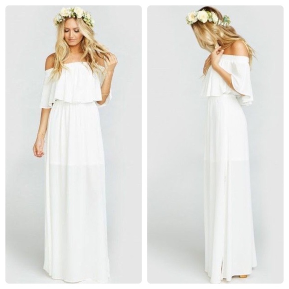 SMYM Hacienda Maxi in RARE Ivory Sheen
